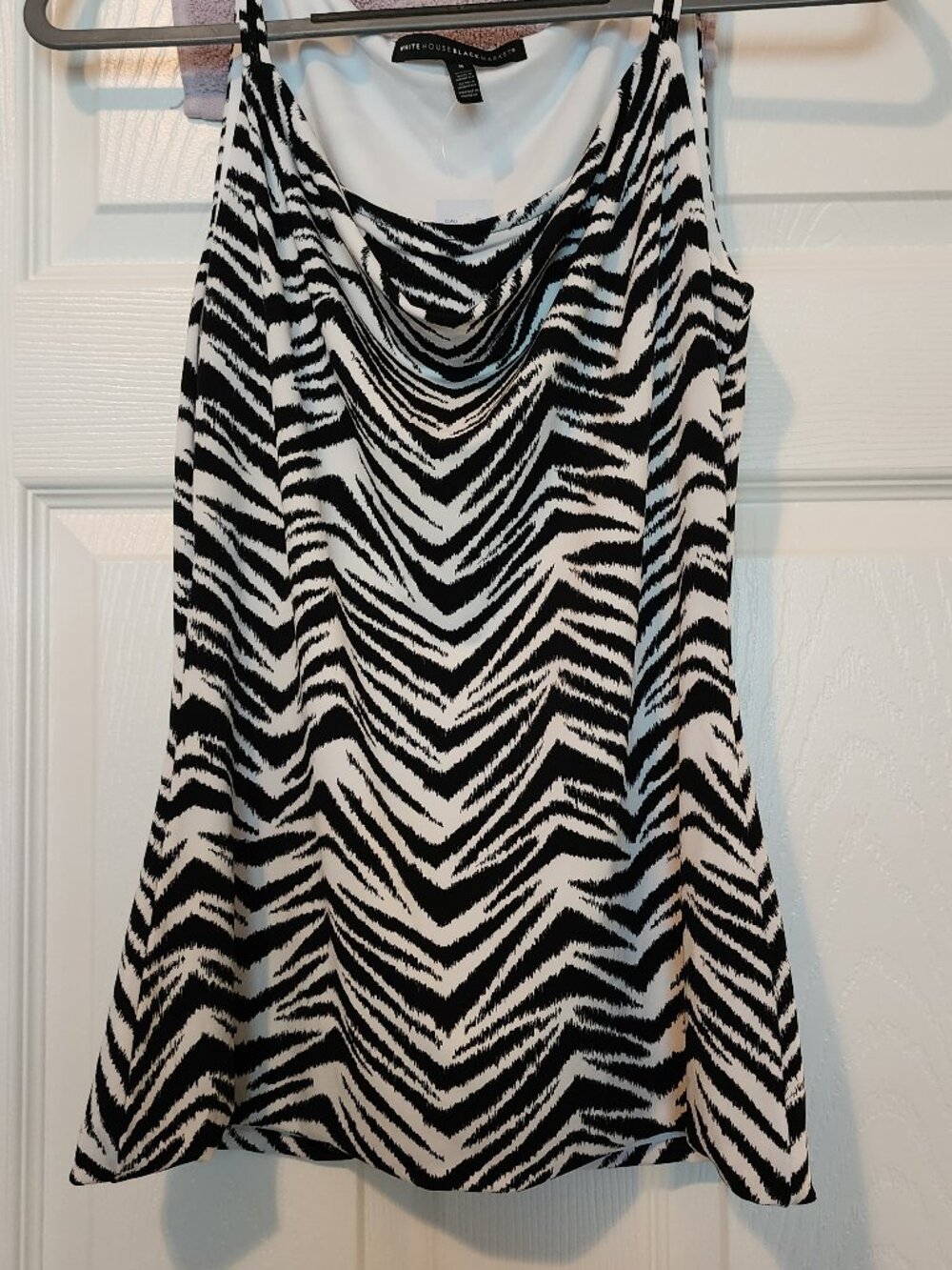 Zebra print cami